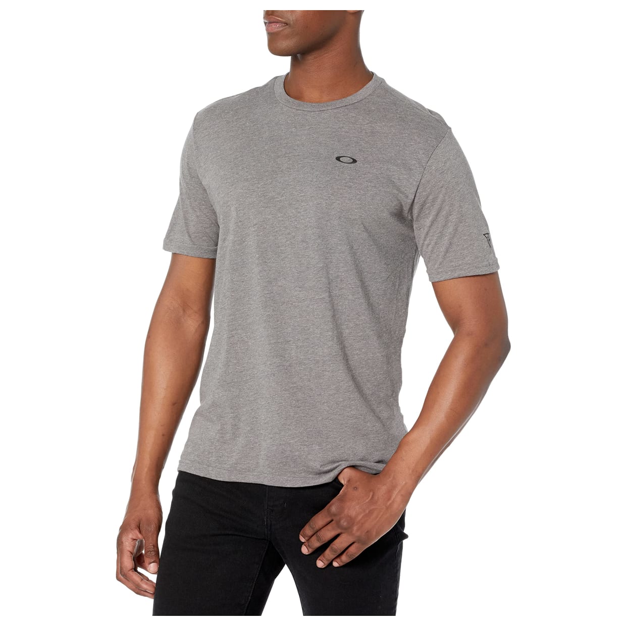 Oakley SI Oakley Flag Athletic Heather Grey T-Shirt XL 458160-24G-XL - Main Image