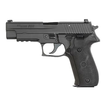 BLACK STAINLESS, Nitron Over All Stainless , SLITE, Hogue Rubber Grips E26R-9-SBSS