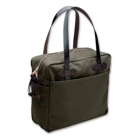 Filson Tote Bag With Zipper OtterGreen FCO-021317 FIL-70261-OtterGreen-