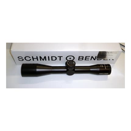Schmidt & Bender PMII 10x42 P3 Mildot reticle - Excellent condition with faint ringmarks. Item #UB1
