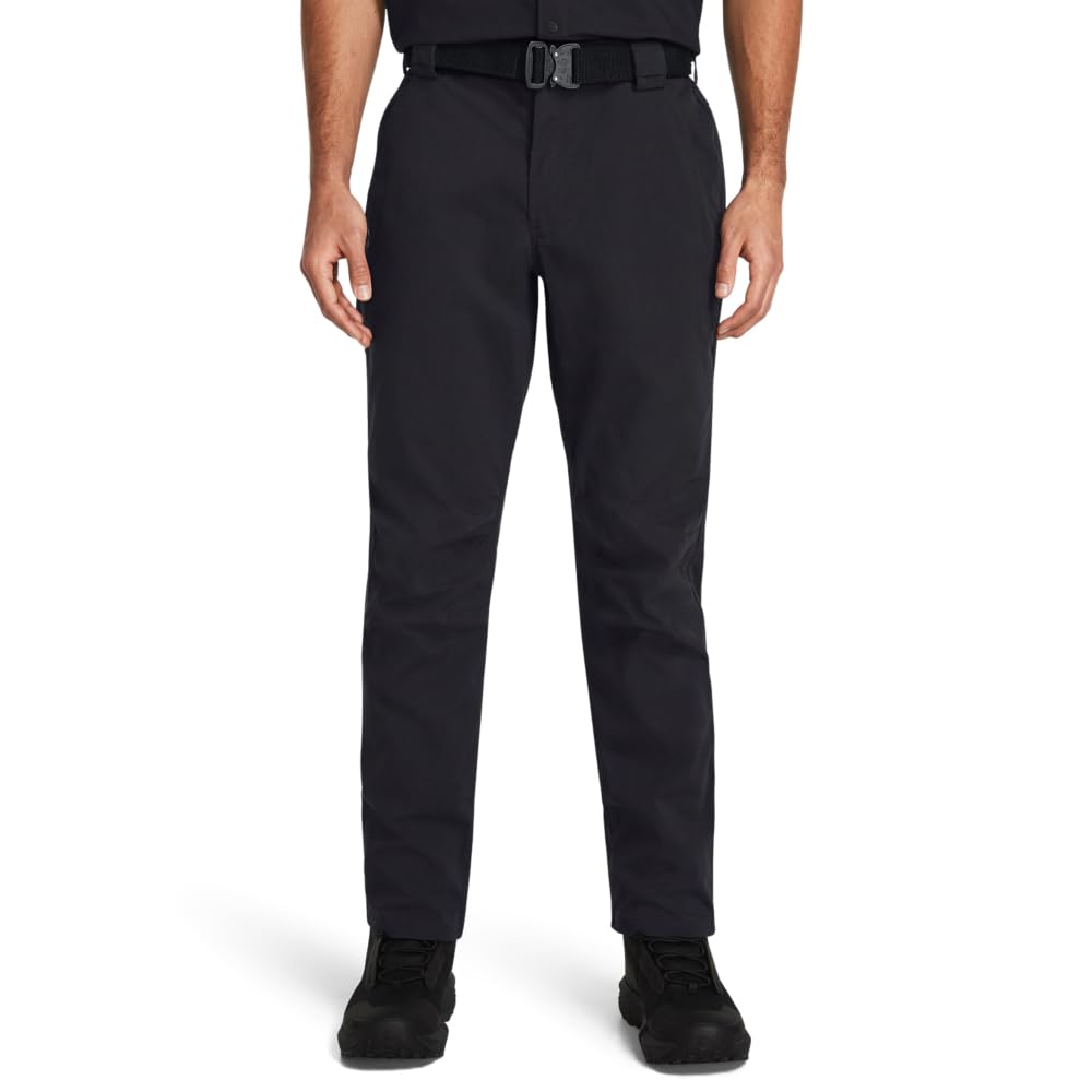 Under Armour Men's Tactical Dark Navy Blue Enduro Elite Flat Front Pants 1386716-46500 - Main Image