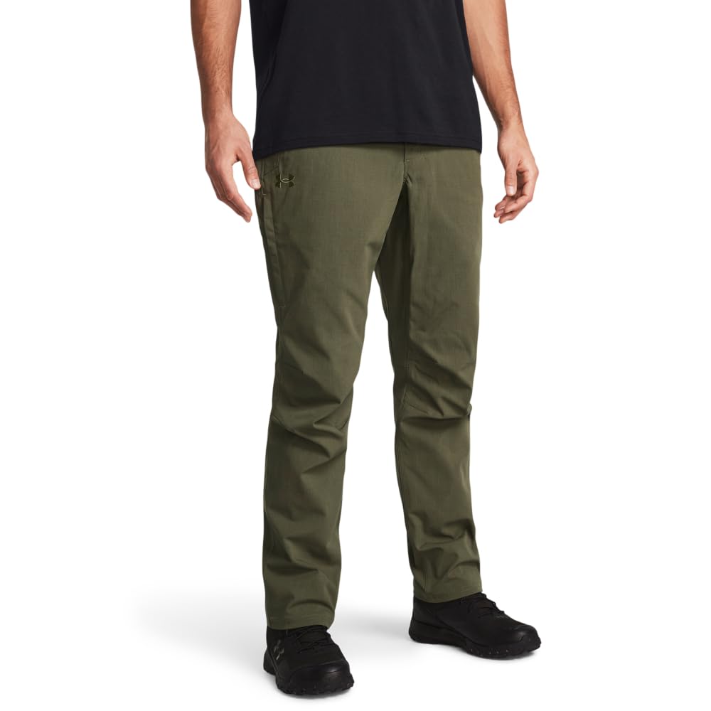 Under Armour Men's Tactical Marine OD Green Enduro Elite Flat Front Pants 1386716-39000 - Main Image