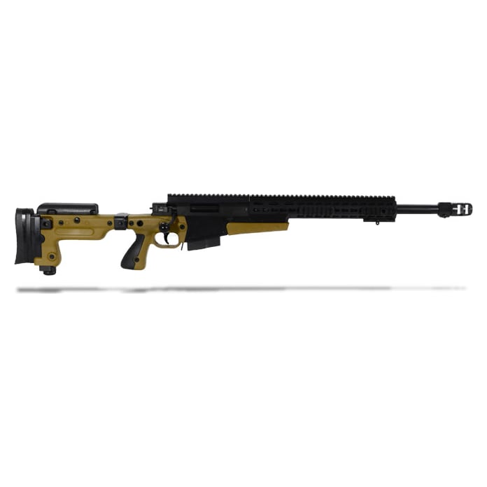 AX .308 20" Plain Barrel, SAS Brake, Butt Spike, Dark Earth, Flush Cups, Quick Butt, Quick Cheek, 1