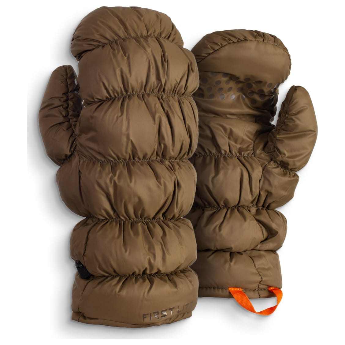 First Lite Brooks Down Glassing Mitt Dry Earth XL MABGMDEXL