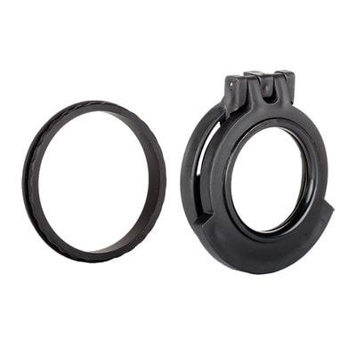 Tenebraex Objective Clear Flip Cover w/ Adapter Ring for Leupold Mark 4 10x40 SDO000-40LTCC-CCR