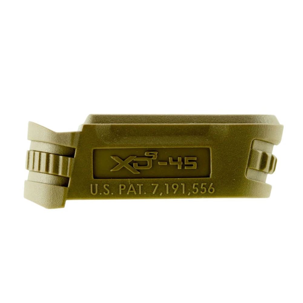 Springfield Armory XD-S .45 ACP 3.3" & 4.0" FDE Mid-Size Sleeve for Backstrap 1 XDS5001MFDE - Main Image
