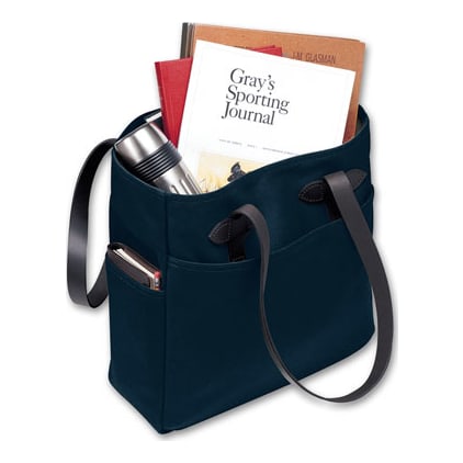 Filson Tote Bag W/Out Zipper Navy FCO-021313 FIL-70260-Navy-