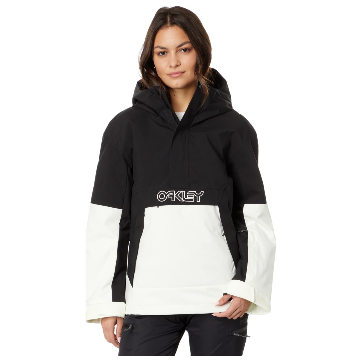 Oakley Women's Arctic White/Blackout Snow TNP TBT Insulated Anorak FOA500471-9WI - Main Image