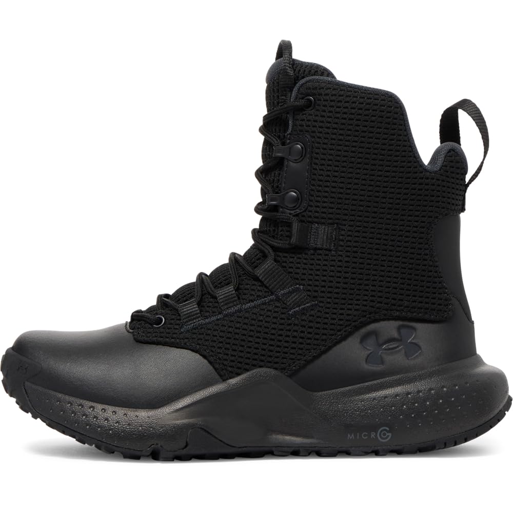 Under Armour Women's Micro G Stellar Military/Tactical Boots Black/Anthracite 3028724-00100 - Main Image