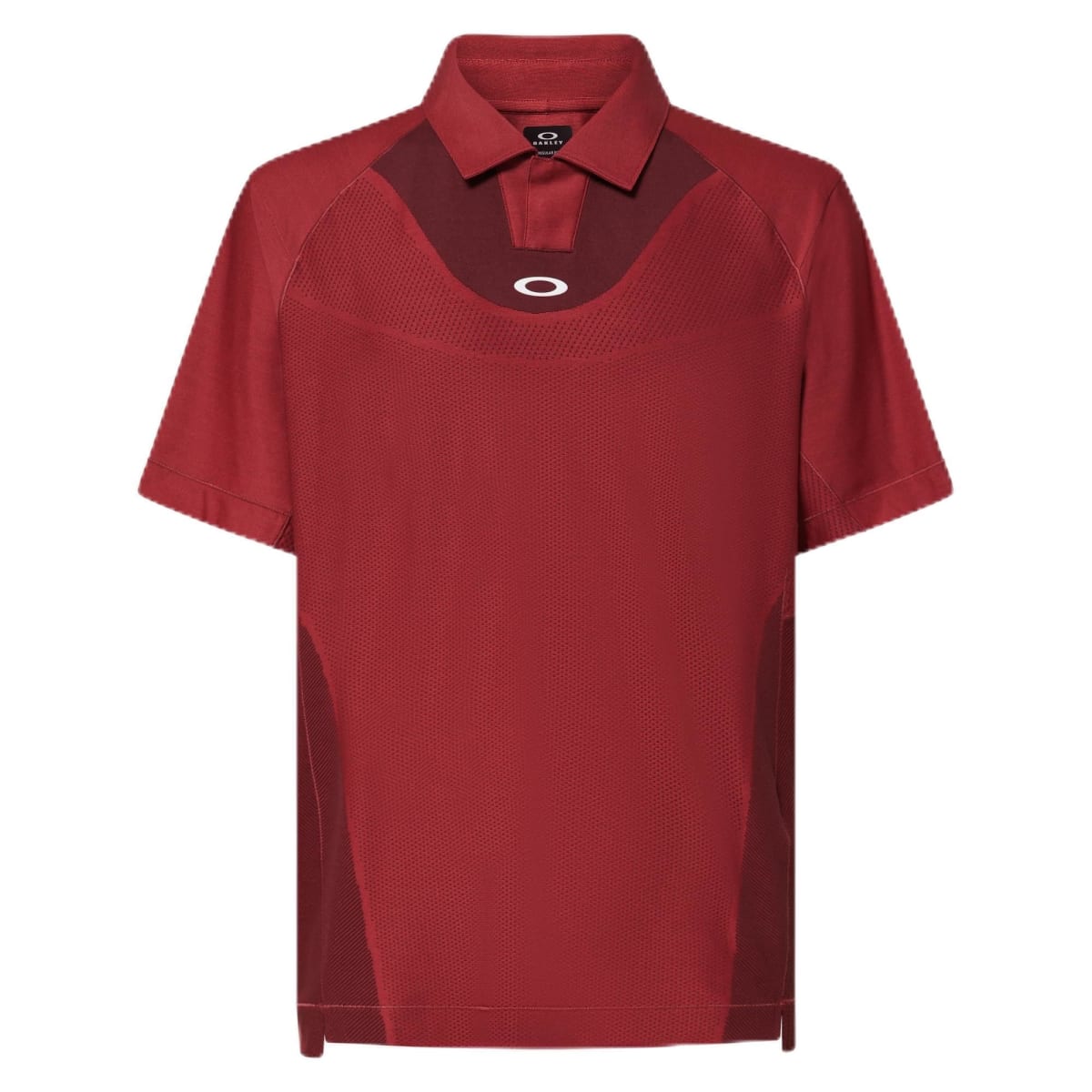 Oakley Men's Hibiscus Red L Golf Oakley C1 Engineered Exo Polo FOA407425-4RL-L - Main Image