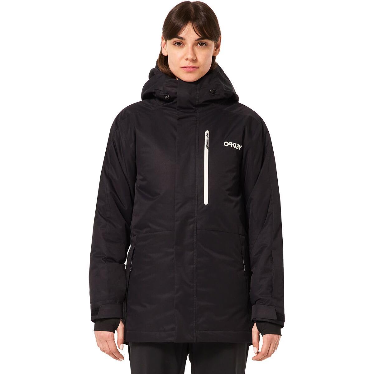 Oakley Women's Blackout XXS Snow TNP TBT Insulated Jacket FOA500472-02E-XXS - Main Image