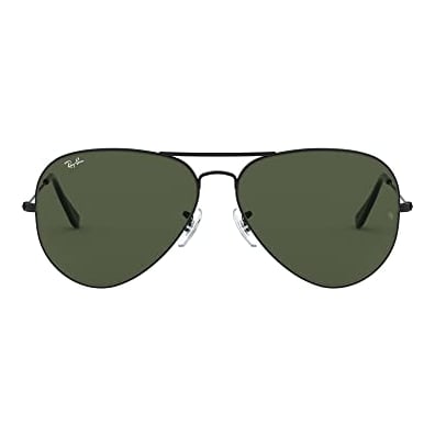 Ray-Ban Aviator Large Metal II Black G-15 Green 0RB3026-L282162
