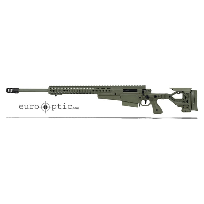 Accuracy International AX 338 Sage Green 27 inch barrel std brake Left Hand