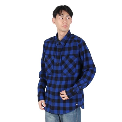 Oakley 90s Plaid LS Shirt Blue/Black Check XXL FOA406127-BCDXXL