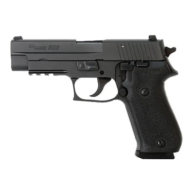BLACK STAINLESS, Nitron Over All Stainless , SLITE, Hogue Rubber Grips 220R-45-SBSS