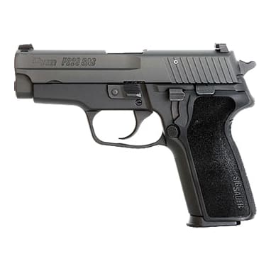 SAS, NON-RAIL, Black Nitron, Dehorning, SRT, SIGLITE Night Sights, 1-Piece Enhanced E2 Grip E29-40-SAS2B