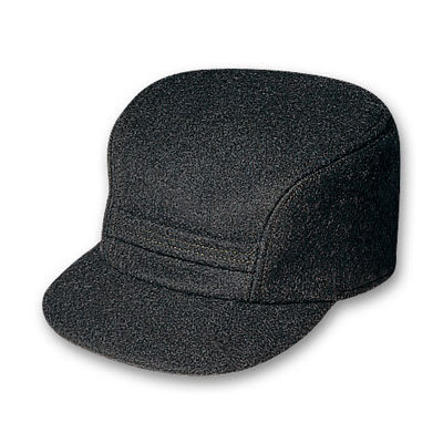 Filson LG Charcoal Mackinaw Cap 60040