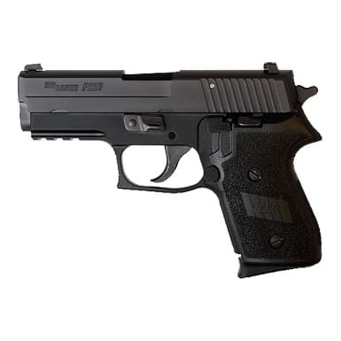 Black Nitron Finish, Accessory Rail, SLITE Night Sights 220COR-45-BSS