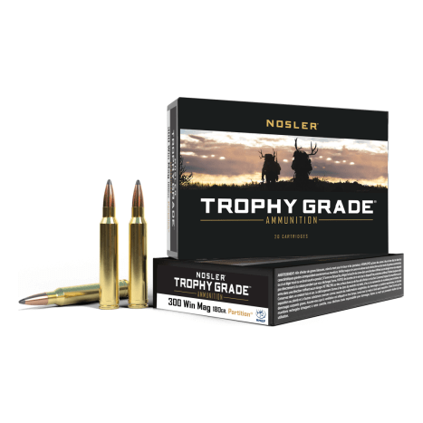 Nosler Trophy Grade TGA - 300 Win Mag 180g PT SP (20ct) Ammunition 61056