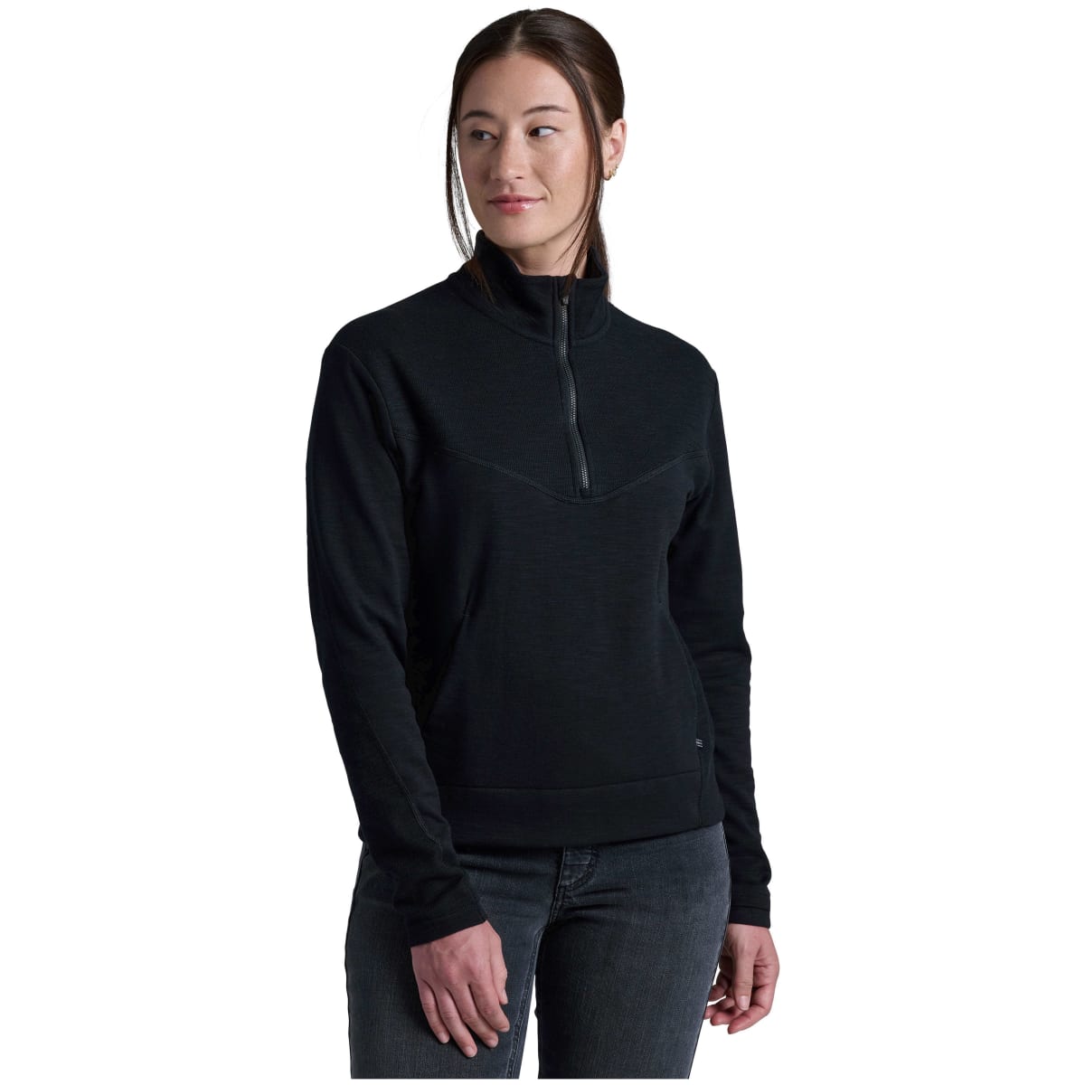 Kuhl Lola 1/2 Zip Long Sleeve Black Women's Size XS 4031-BK-W-XS