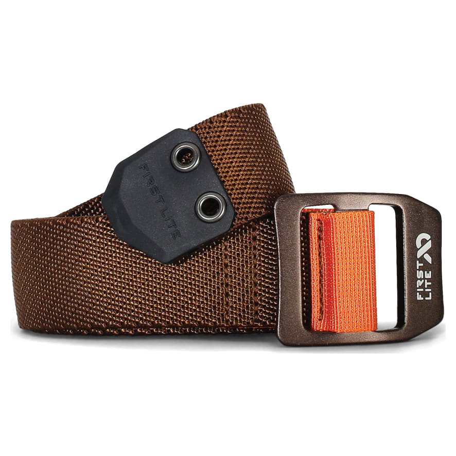 First Lite Flex Nylon Belt Dry Earth SM MANBTDESM