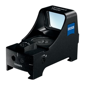 Zeiss Compact Point Weaver/Picatinny 3.5 MOA Red Dot Reflex Sight w/Cover & Pouch 521790-0000-000