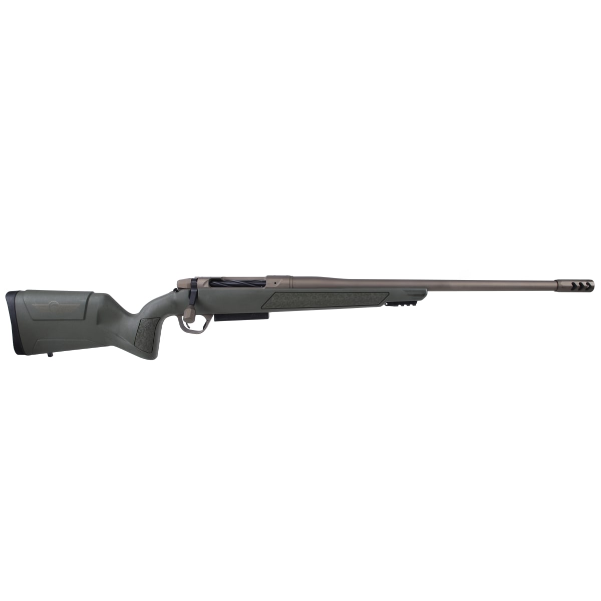 Christensen Arms Evoke 7mm Backcountry 20" 1:8 Burnt Bronze Cerakote Action Gray with Bronze Logo Stock 801-15036-01