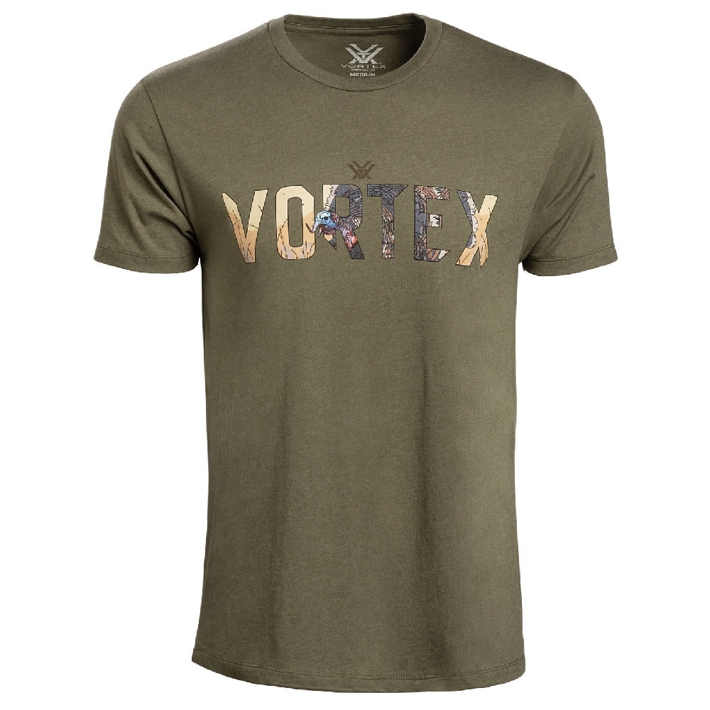 Vortex Optics Shock Gobble SS T-Shirt Military Heather Men's 126-06-MIH - Main Image
