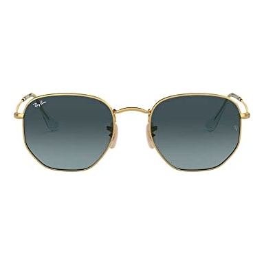 Ray-Ban Hexagonal Arista Blue Gradient Grey 0RB3548N-91233M54