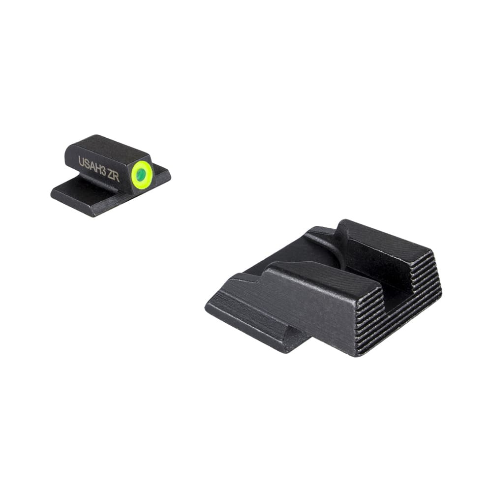 Ameriglo Protector Sight Set w/ Black Serrated Rear & Green Tritium Dot with LumiGreen Outline Front for S&W Bodyguard 2.0 SWBG-705 - Main Image