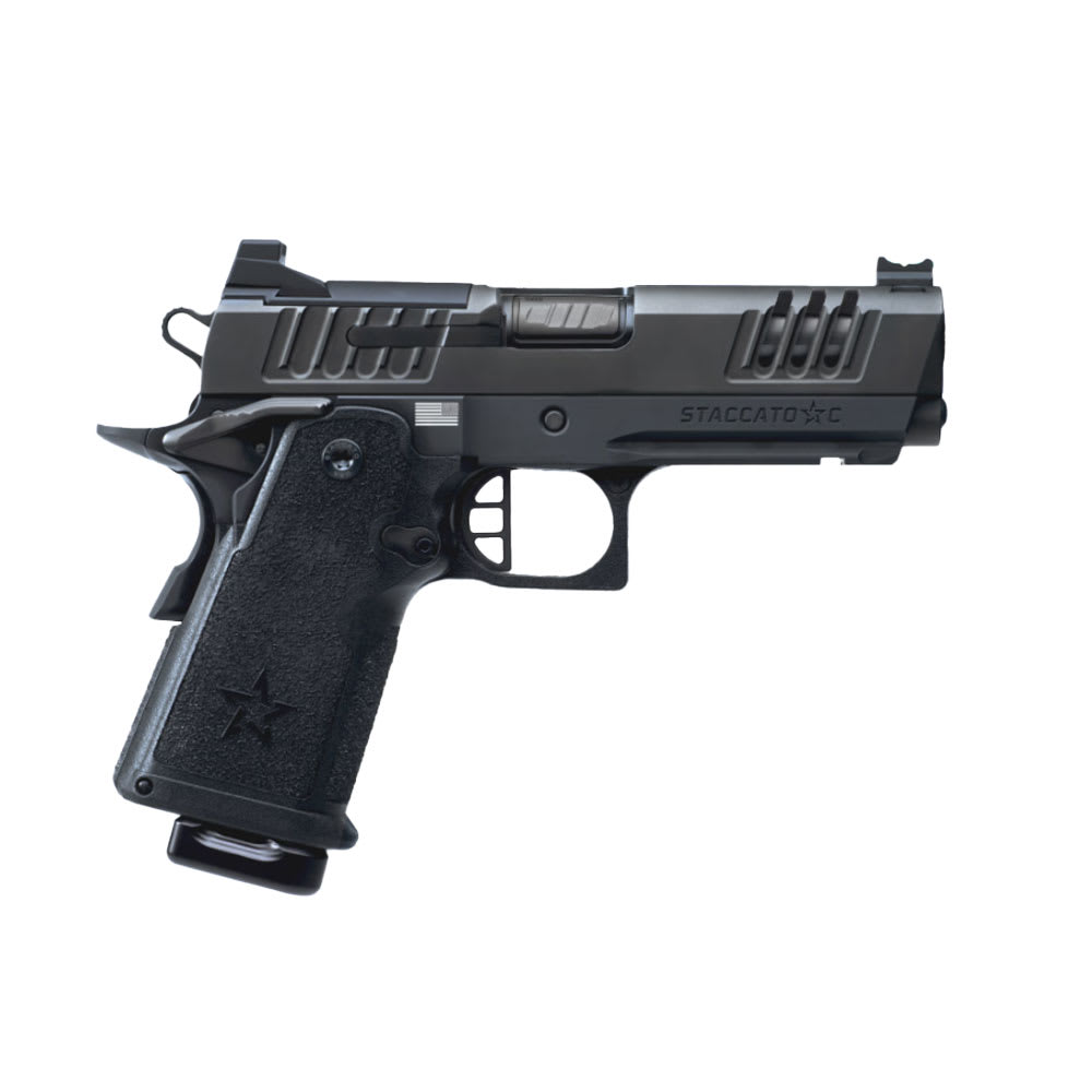 Staccato C Carry + Duty V3 C Optic Ready DLC Barrel (Blk Al Flat Trig) w/ X-Series Serrs DLC/DLC Frm/Fnsh 15-1501-000112-01