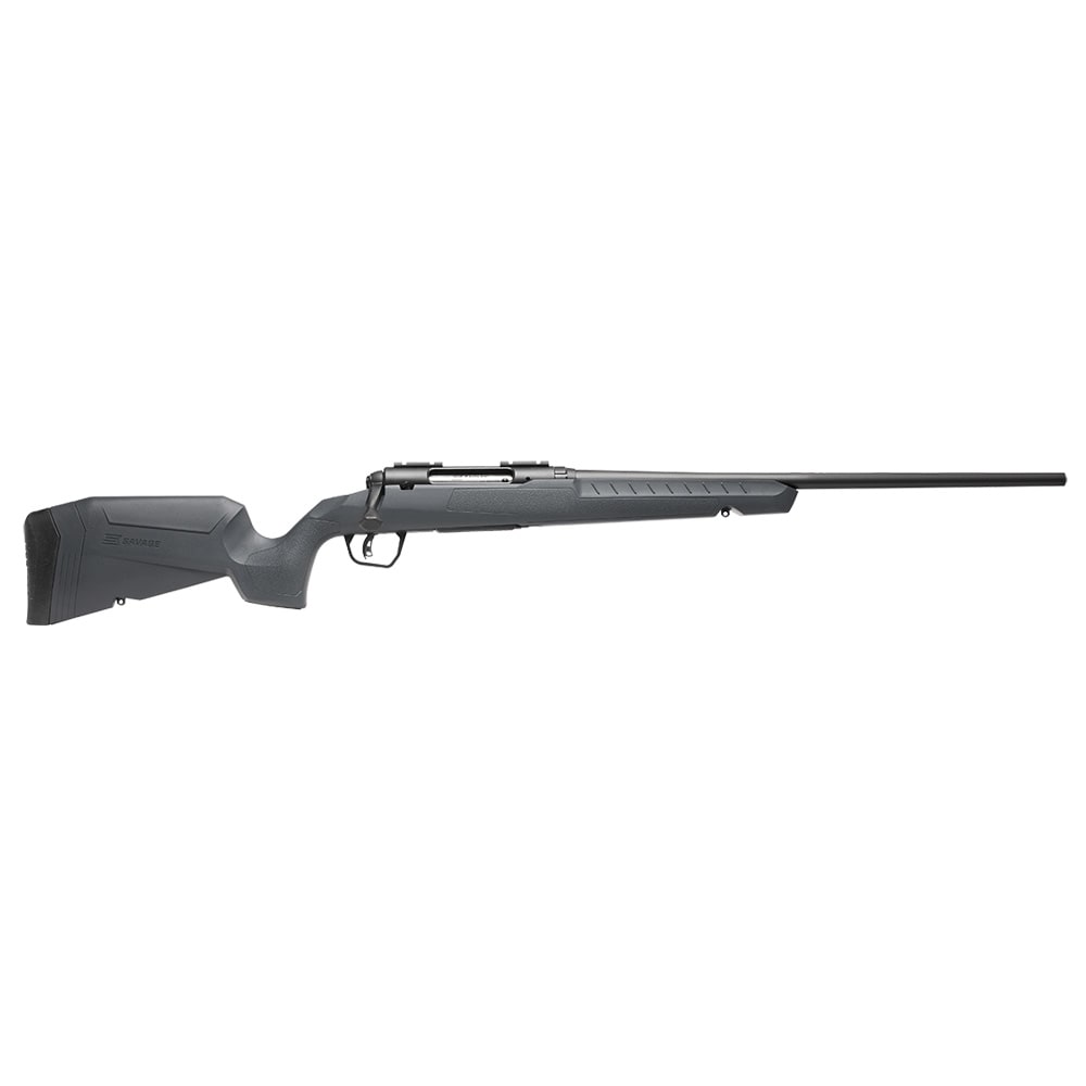 Savage Arms G4 Axis 2 Gray .270 WIN 1:10" 5/8x24 20" Heavy Sporter Bbl Carbon Steel/Synth Matte BLK Rifle 33133 - Main Image