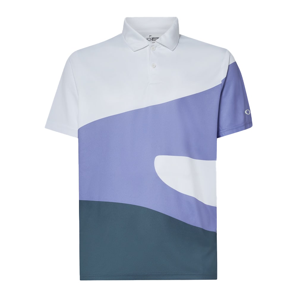 Oakley Men's New Lilac M Golf Oakley Reduct Wave Polo FOA404357-45E-M - Main Image