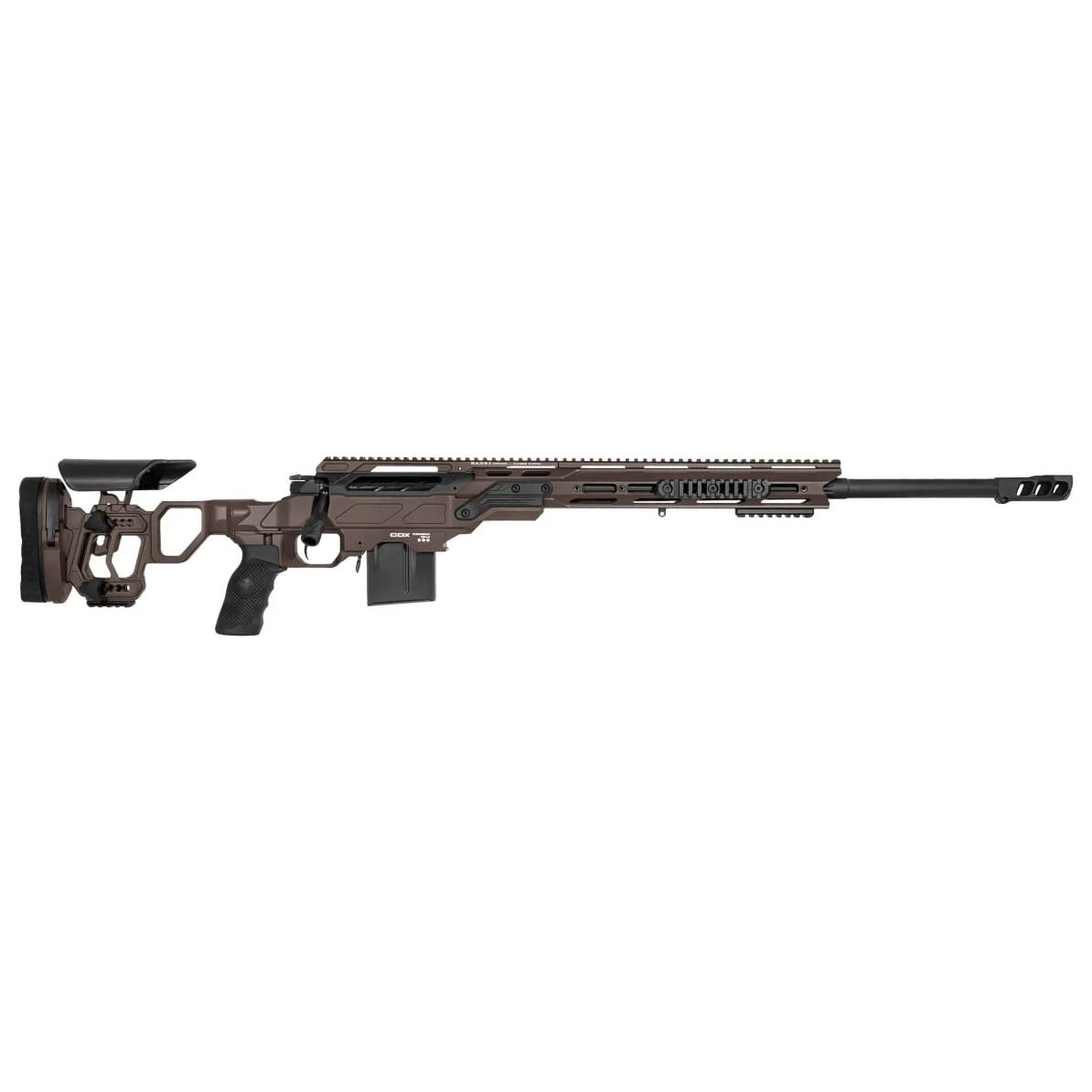 Cadex Defense 300 PRC 26" Bartlein Bbl 1:8 5/8"x24 w/ 30 MOA Rail, MX1 Brake, DX2 Trigger, 5rd Mag, Hybrid SSV-Black CDX300-TAC-3PR-26-BS30-I2B1N-HSB - Main Image