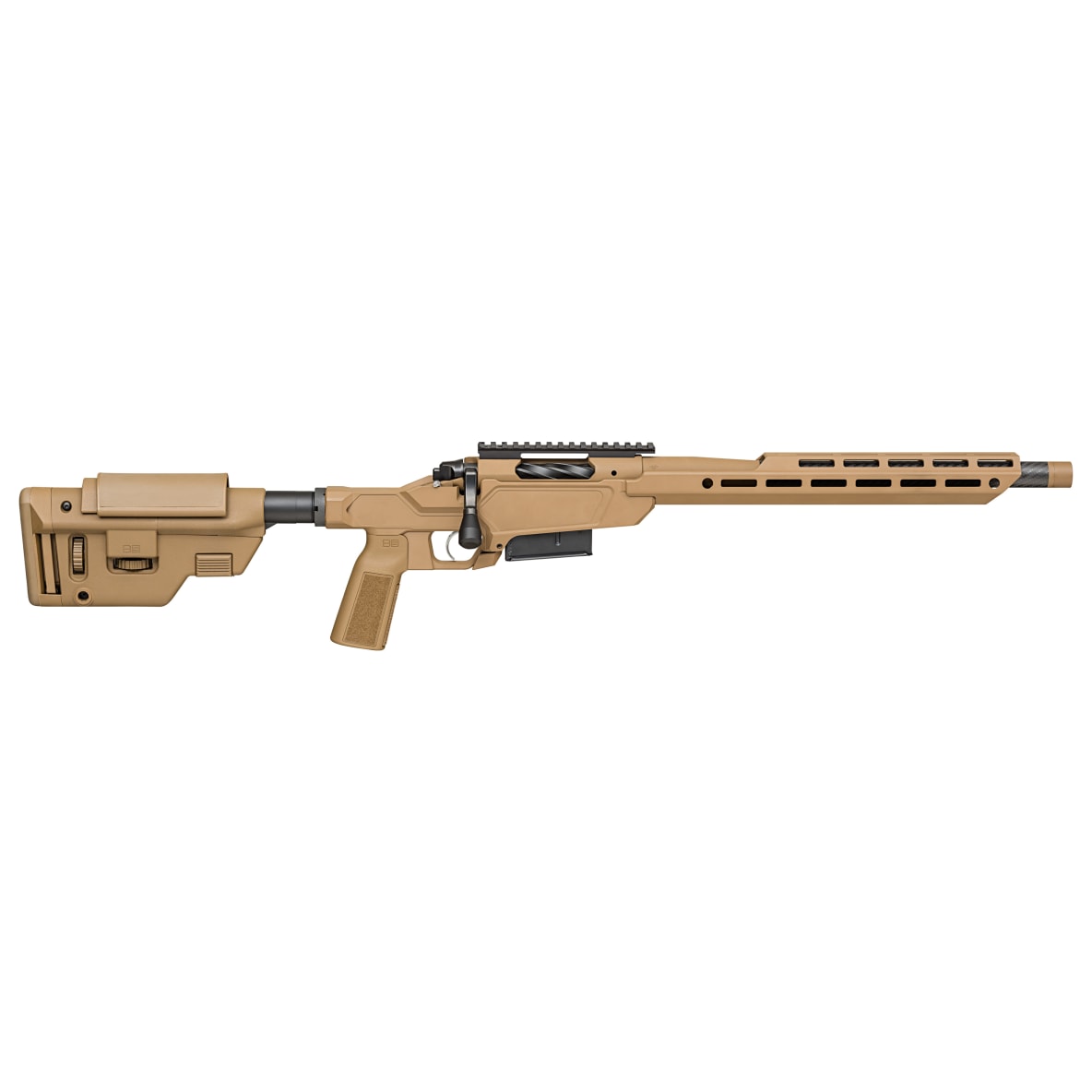 Springfield Armory Model 2020 Heatseeker 6.5 Creedmoor 16"Bbl Coyote Brown Rifle w/B5 Collapsible Stock, Carbon Fiber Barrel,1x5rd Mag BAH91665CMCFCB - Main Image