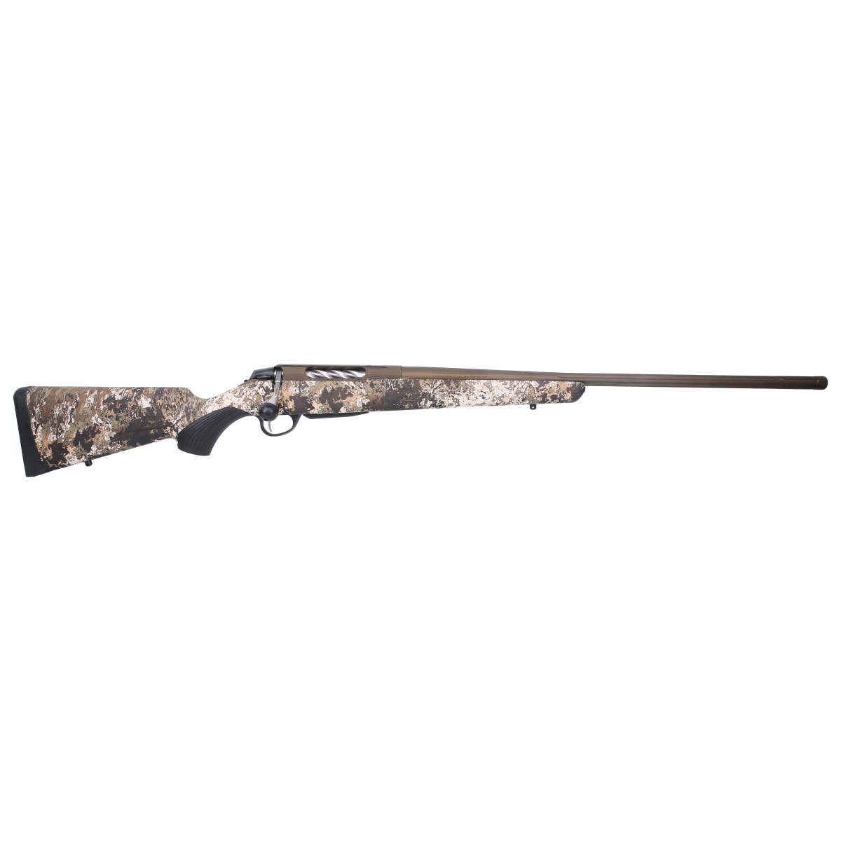 Tikka T3x 7mm PRC 24 Fluted Threaded Bbl 1:8 5/8in x 24 TPI Veil Wideland Cerakote Hunting Rifle JRTXVW37124