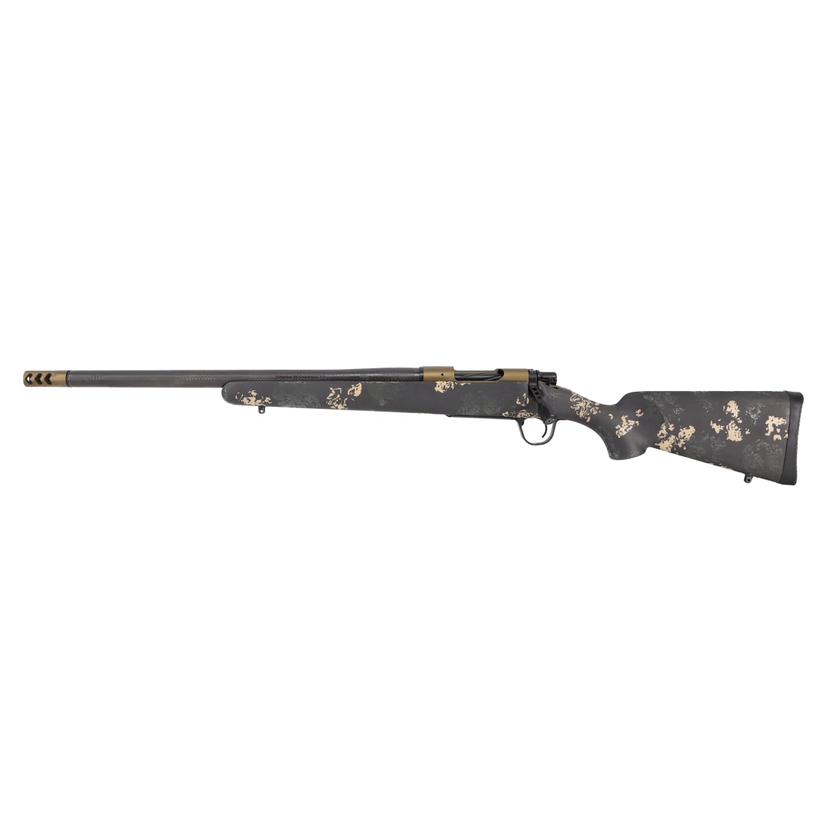 Christensen Arms Ridgeline .22 Creedmoor 20" 1:7 Carbon Fiber Bbl Carbon with Green & Tan Sporter FFT LH Stock Bolt Action Rifle 801-060096-00