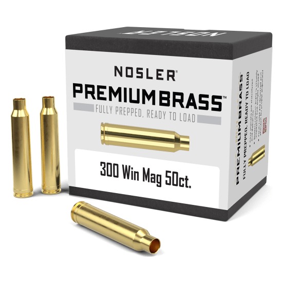 Nosler Premium Brass Box - 300 Win Mag (50ct) 10227