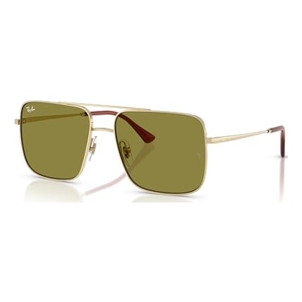 Ray-Ban Pale Gold Green 0RB3758-9213256