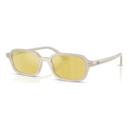 Ray-Ban Cloudy Warm White Yellow Mirror Flash Gold 0RB4455-68086D49