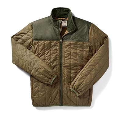 Filson Ultra Lt Quilted Jacket Open Green XXL 20002997