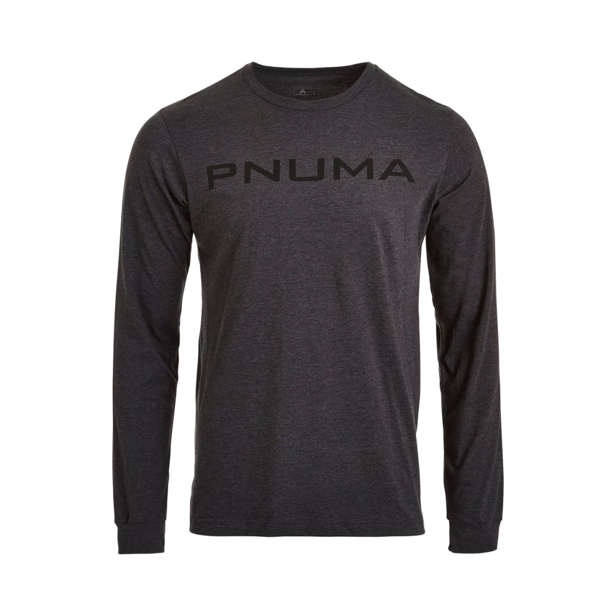Pnuma Outdoors Side Swipe Long Sleeve Tee Shirt, Dark Grey Color 3XL LS-TS-SS-DG-3XL