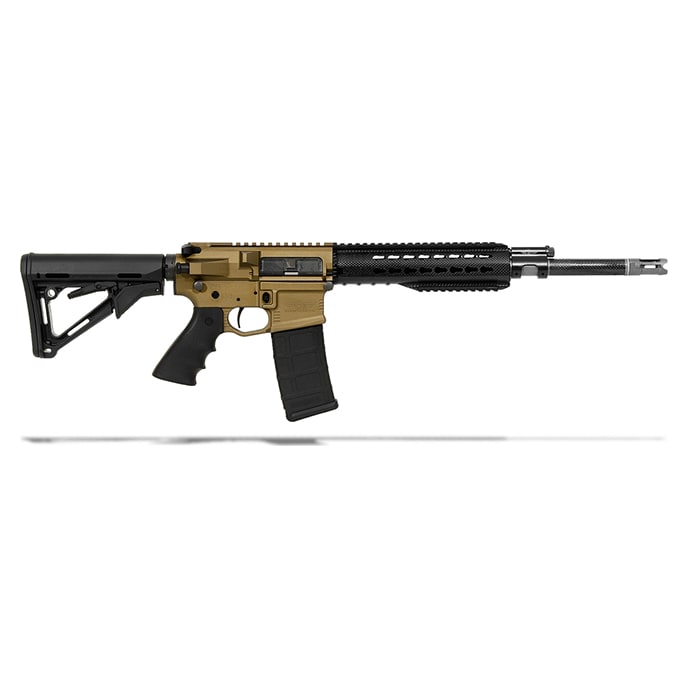 Christensen Arms CA-15 Recon Burnt Bronze receiver, carbon wrap 223, 16 inch bbl, Magpul CTR stock,