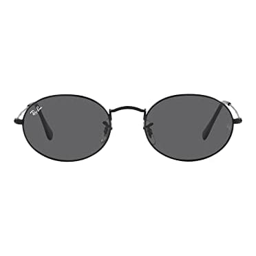 Ray-Ban Oval Black Dark Grey 0RB3547-002B151