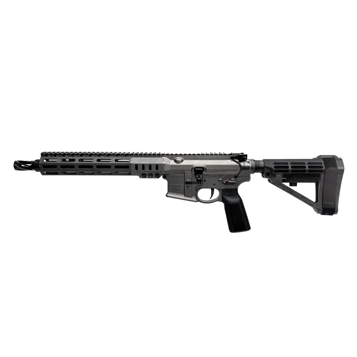 Sons of Liberty Gun Works MK1 CAR Pistol 11 .5" Bbl 5.56 P3 416 Stainless Steel MK1 Cable Management Rail Brace MK1-CAR-556-115SS-PISTOL-A-BLK - Main Image