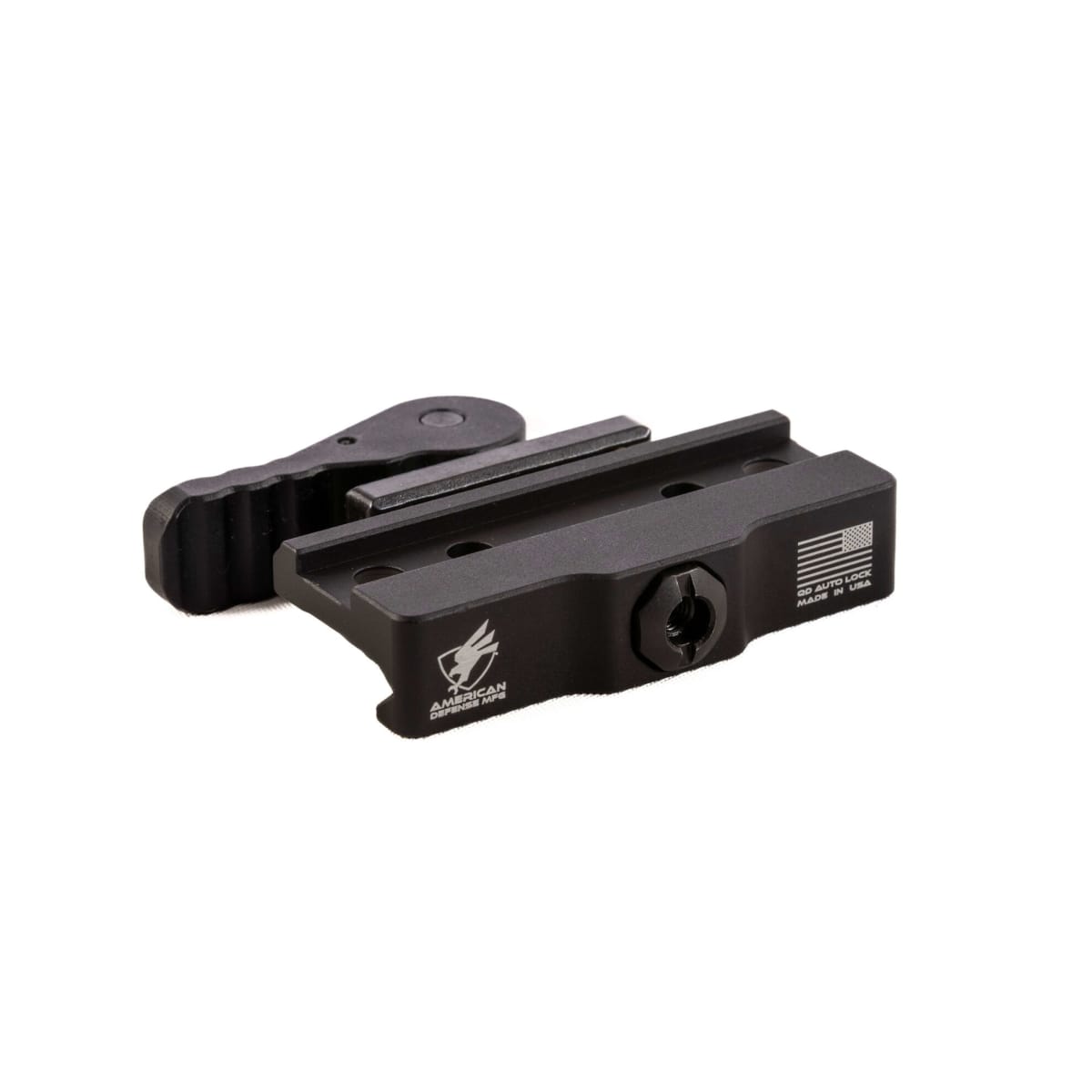 ADM AD-170 Quick Release Picatinny Rail Mount w/M5-0.8x 8mm Flat Head Screws For Liemke Luchs-1 Thermal Clip-On AD-170-STD