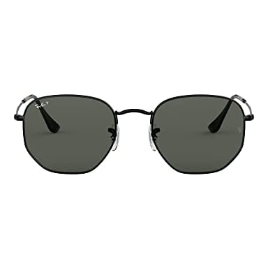 Ray-Ban Hexagonal Black G-15 Green Polar 0RB3548N-0025854