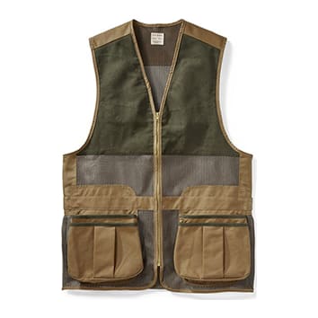 Filson Light Shooting Vest DarkTan XXXL FCO-014273 FIL-10767-DarkTan-XXXL|FIL-10767-DarkTan-XXXL