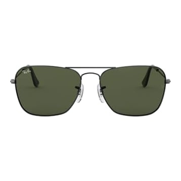 Ray-Ban Caravan Gunmetal G-15 Green 0RB3136-00458