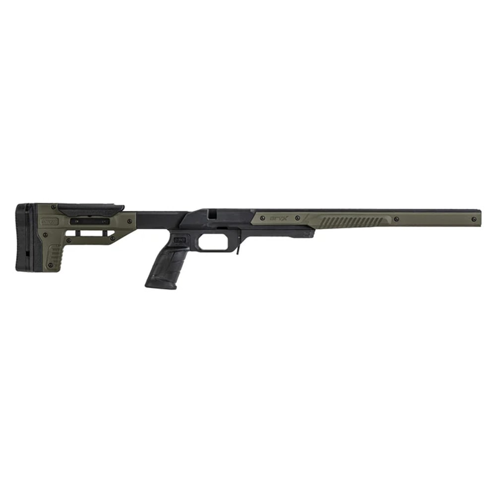 MDT Oryx Chassis for Savage Long Action CIP Right Hand w/ Adj Buttstock & MLOK Forend, OD Green 116681-ODG - Main Image